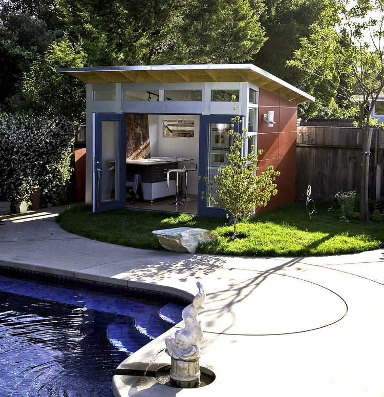 Shed Story: 10’ x 12’ Studio Shed: An Artful Solution