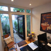 A Home Office Anchors an Urban Oasis