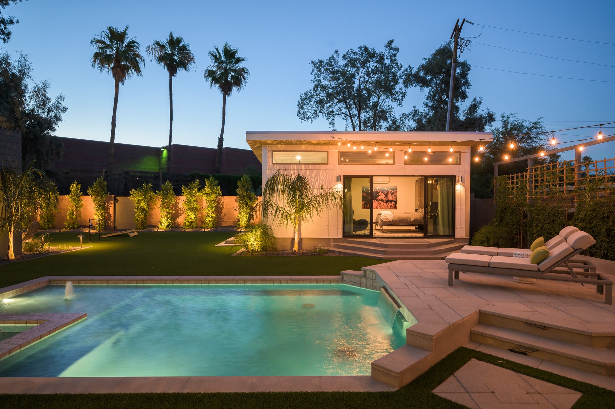 Prefabricated Pool Houses | Tiny Pool House ADU | Studio Home