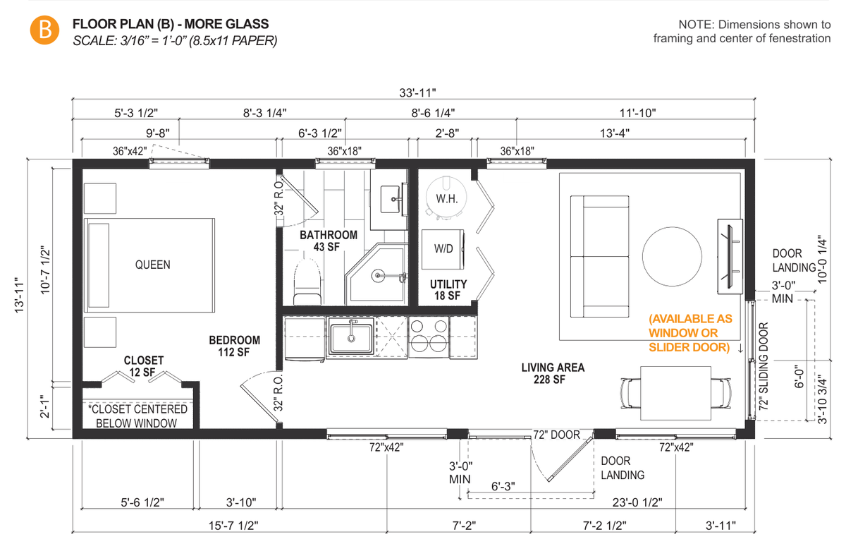 Studio House | Backyard ADUs | 14x34 Shed | Studio Home