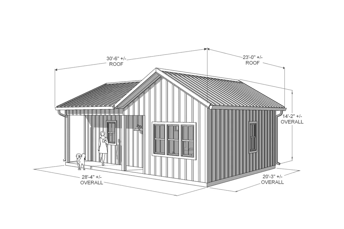 Farmhouse architectural profile specifications