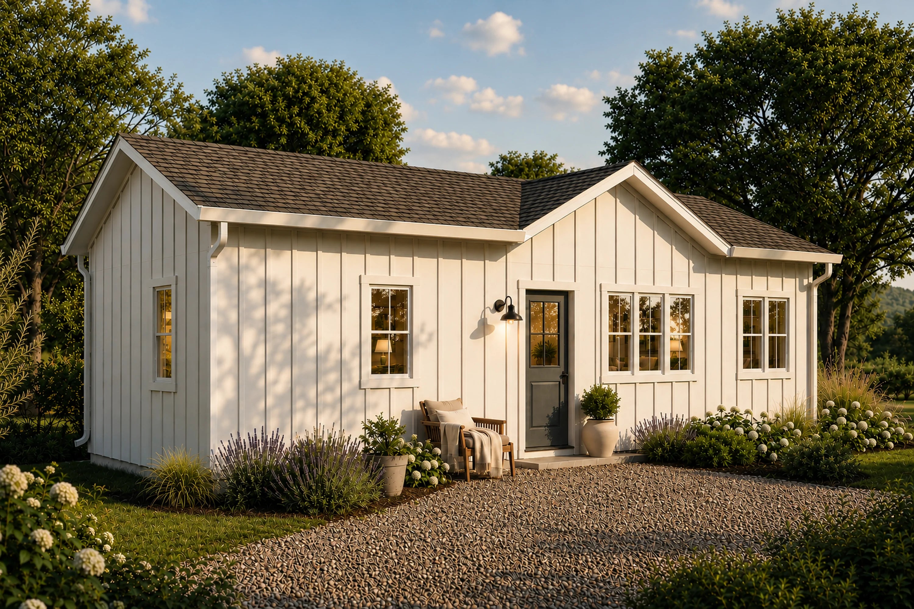 Farmhouse Rowan 610 exterior render